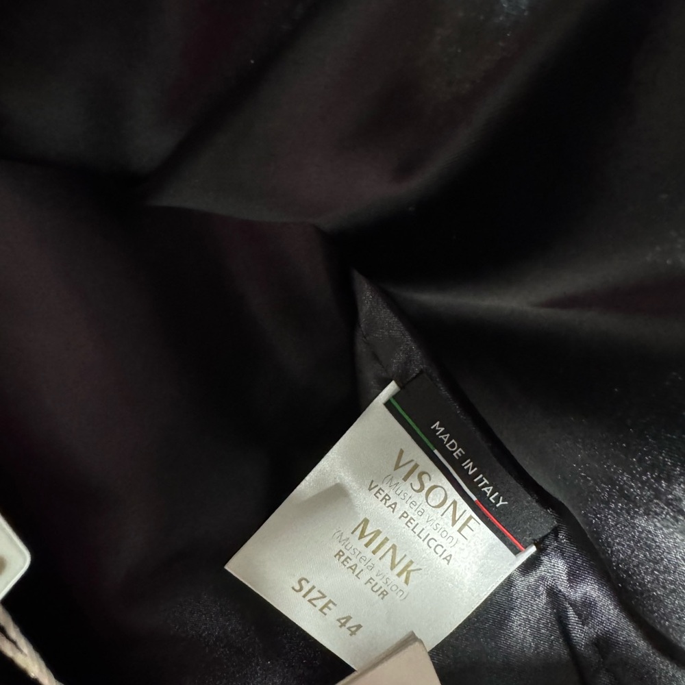 Luxurious Black Mink Fur Jacket - Picture 5 of 5
